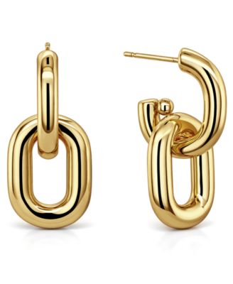 Link Drop Post Earring