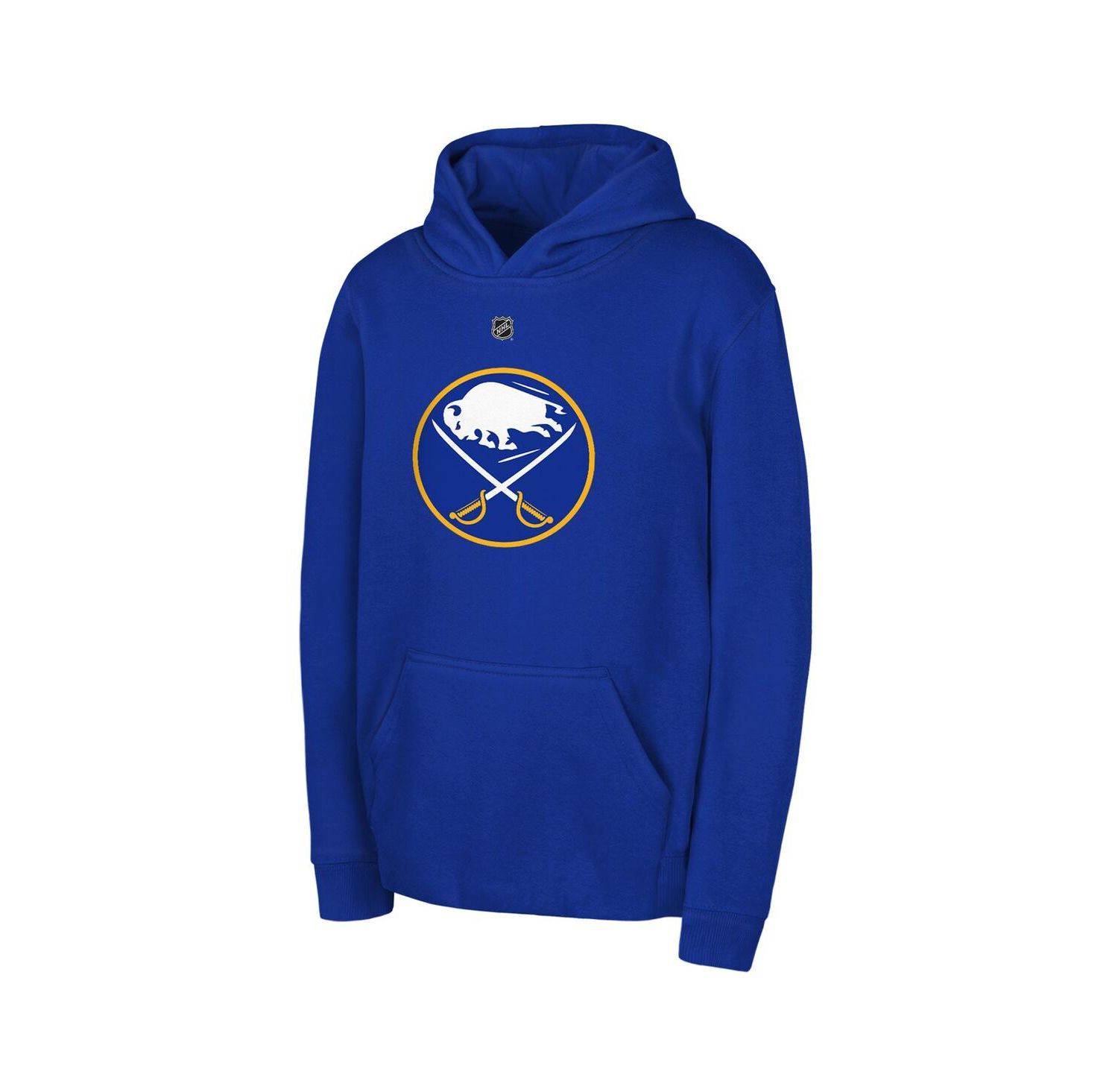 Big Boys and Girls Royal Buffalo Sabres Primary Logo Pullover Hoodie