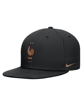 Men's Black France National Team Snapback Hat