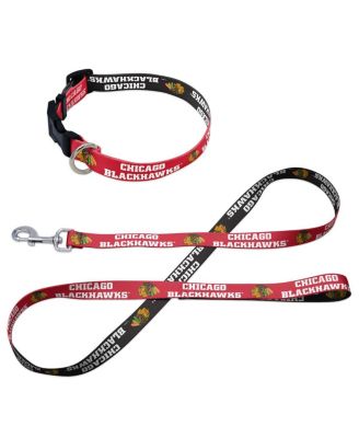 Chicago Blackhawks Pet Leash and Collar Set
