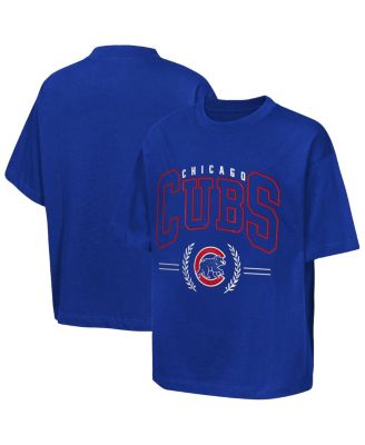 Big Boys and Girls Royal Chicago Cubs Premium World Class T-Shirt