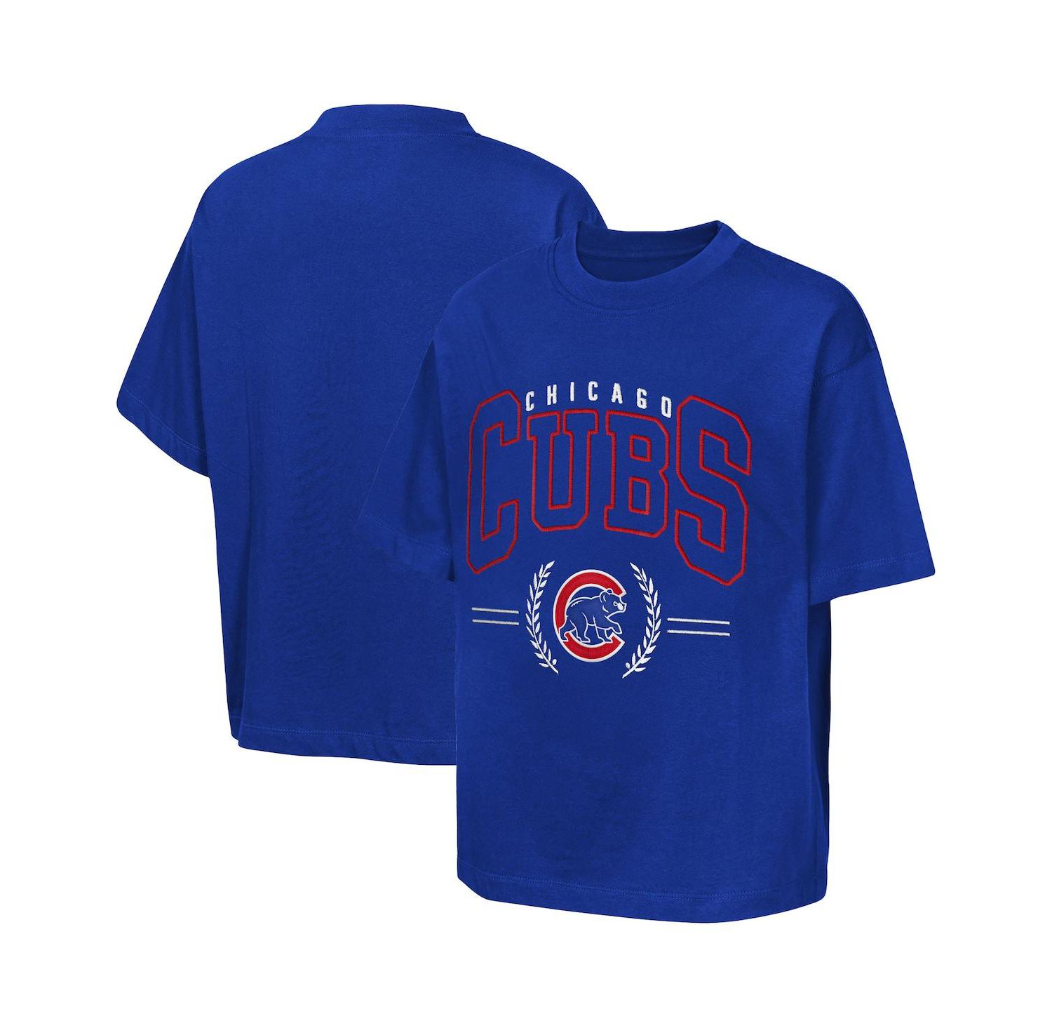 Big Boys and Girls Royal Chicago Cubs Premium World Class T-Shirt