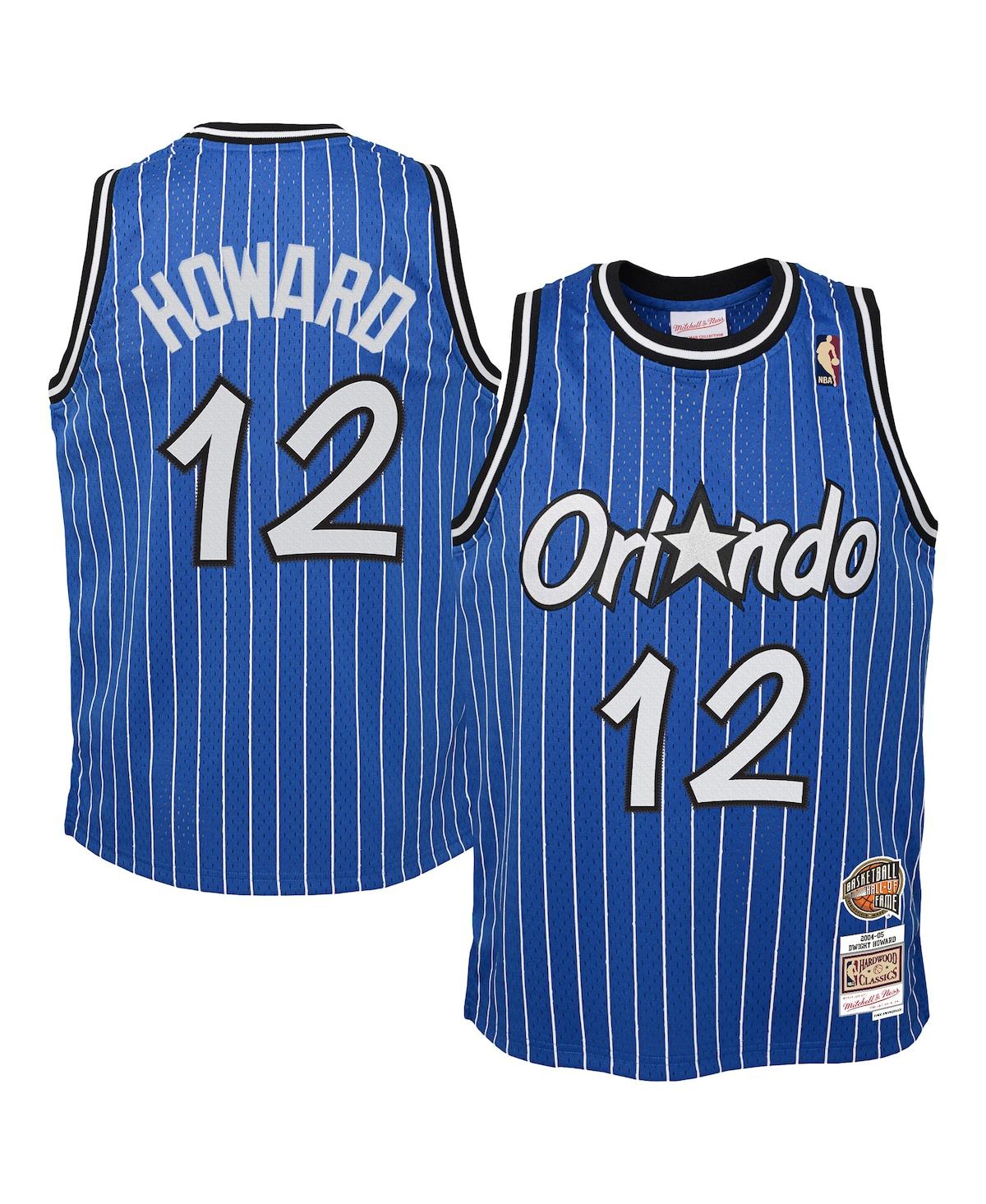 Mitchell & Ness Big Boys and Girls Dwight Howard Blue Orlando Magic 2004/05 Hardwood Classics Swingman Jersey
