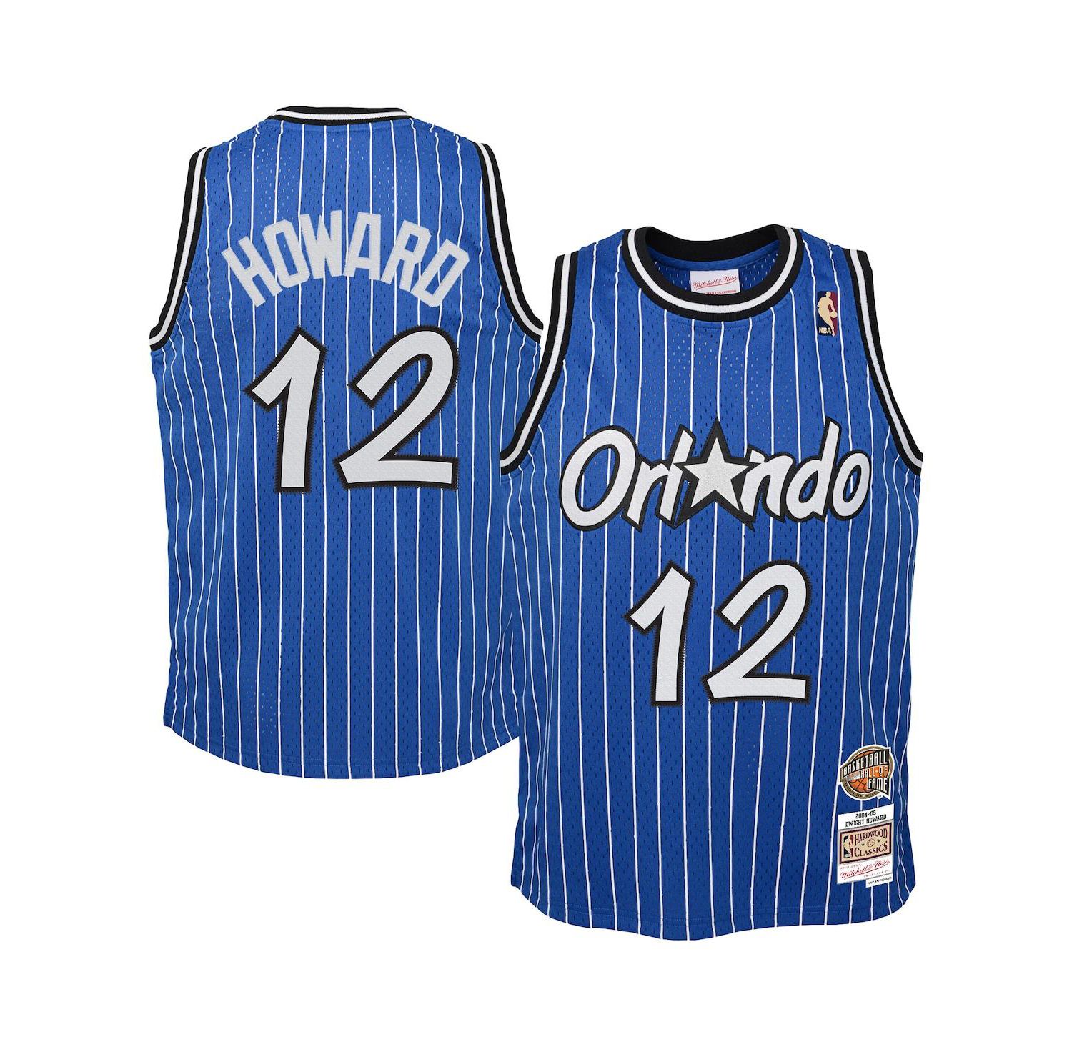 Big Boys and Girls Dwight Howard Blue Orlando Magic 2004/05 Hardwood Classics Swingman Jersey
