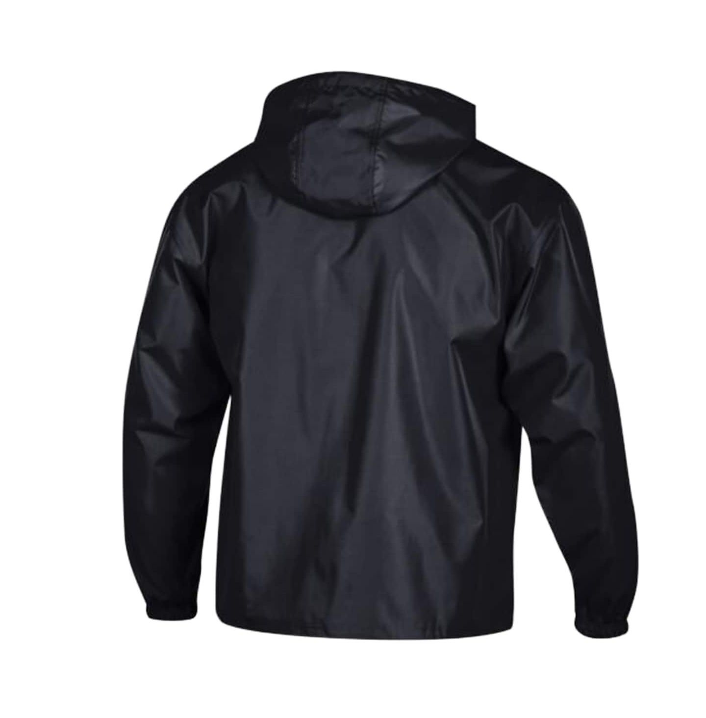 Мужская куртка Champion Black Philadelphia Eagles Packable Hooded Windbreaker Half-Zip — фото 3