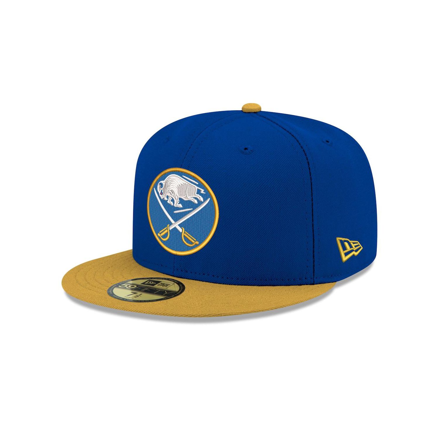 Men's Royal Buffalo Sabres Core Logo Two-Tone 59FIFTY Fitted Hat