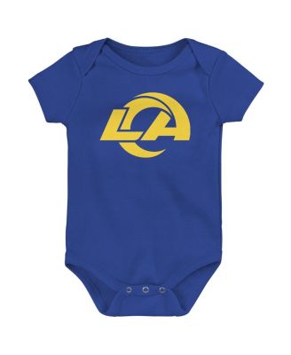Baby Boys and Girls Royal Los Angeles Rams Primary Logo Creeper