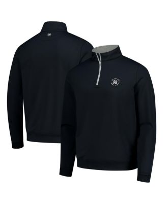 Men's Black Los Angeles Golf Club Perth Performance Quarter-Zip Pullover Sweatshirt
