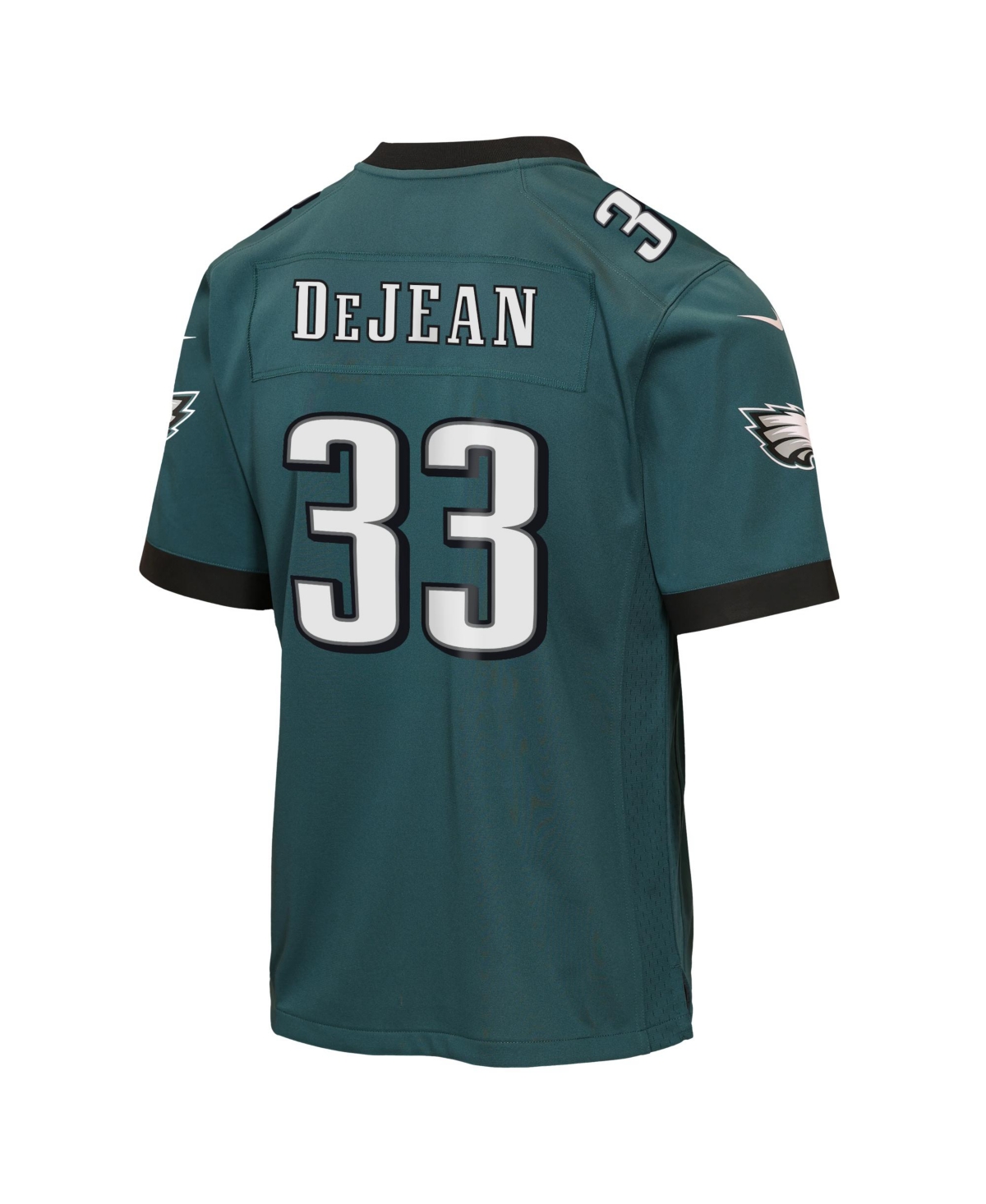Nike Big Boys and Girls Cooper DeJean Midnight Green Philadelphia Eagles Team Game Jersey