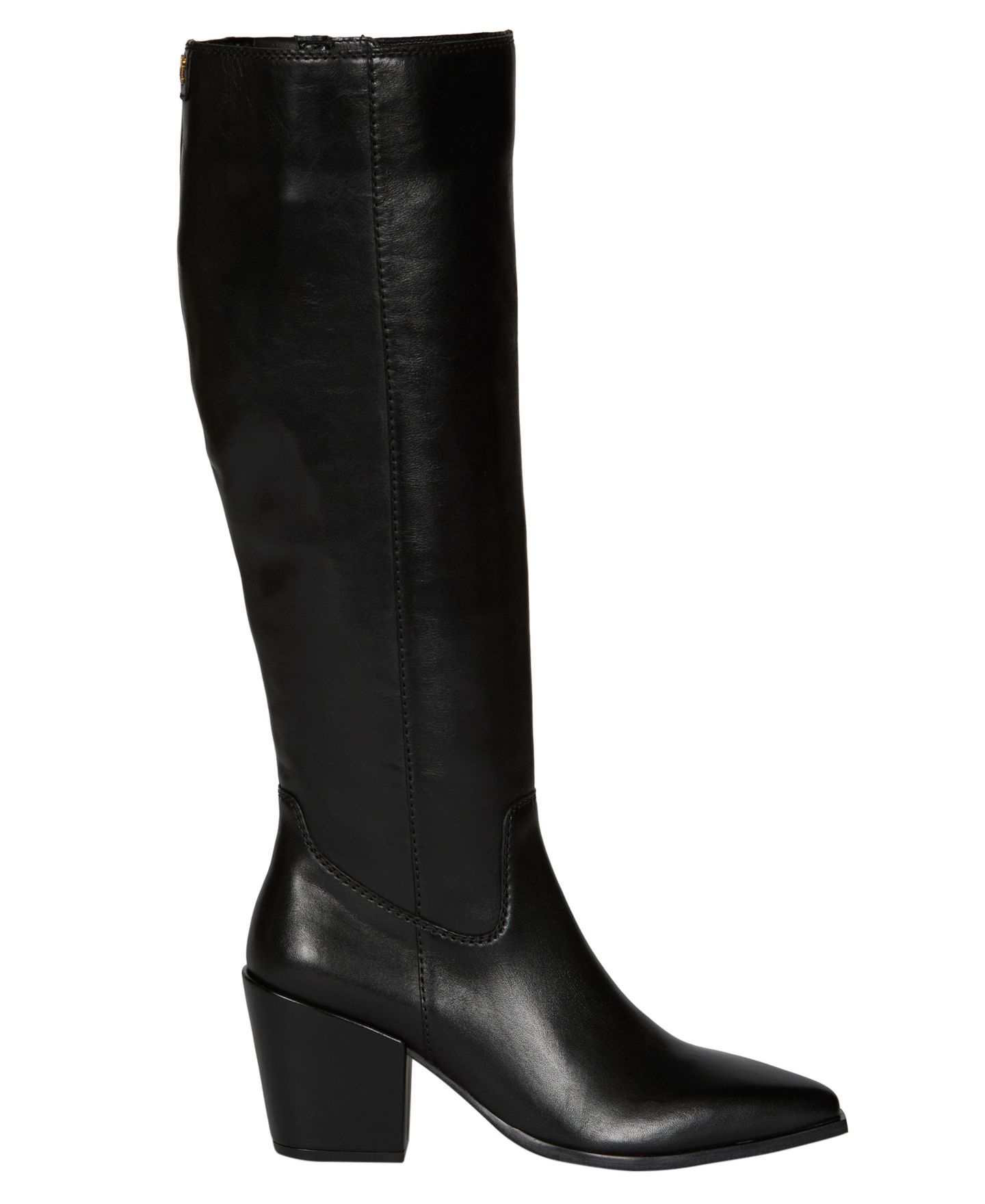 Женские ботинки Vince Camuto Pamlia Regular & Wide-Calf Knee-High Western, цвет: Чёрный — фото 2