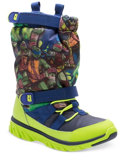 Stride Rite Little Boys' or Toddler Boys' Made2Play TMNT Sneaker Boots