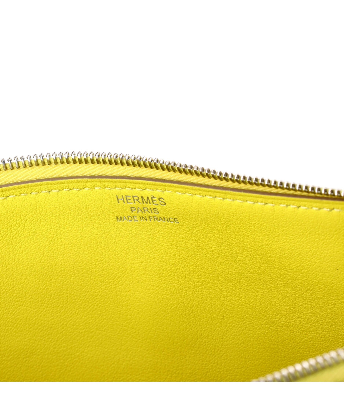 Pre-Owned HERMES Gm Zipengo Pouch Evercolor