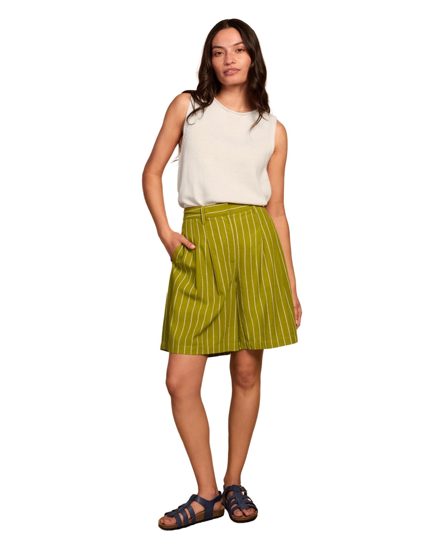 Women's Sleeveless Knitted Vest Top