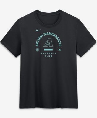 Women's Black Arizona Diamondbacks Authentic Collection Early Work Tri-Blend Dri-FIT T-Shirt