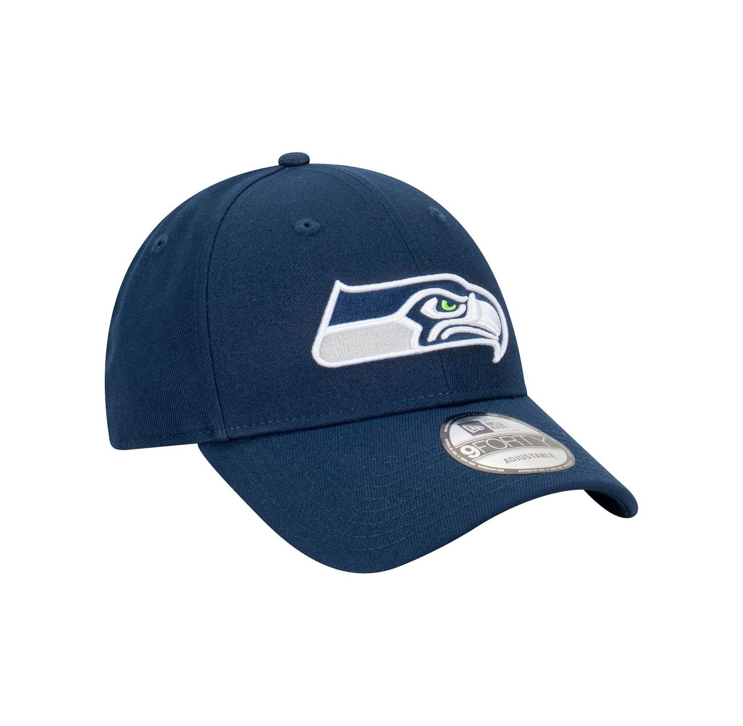 Men's College Navy Seattle Seahawks Core Team 9FORTY Adjustable Hat