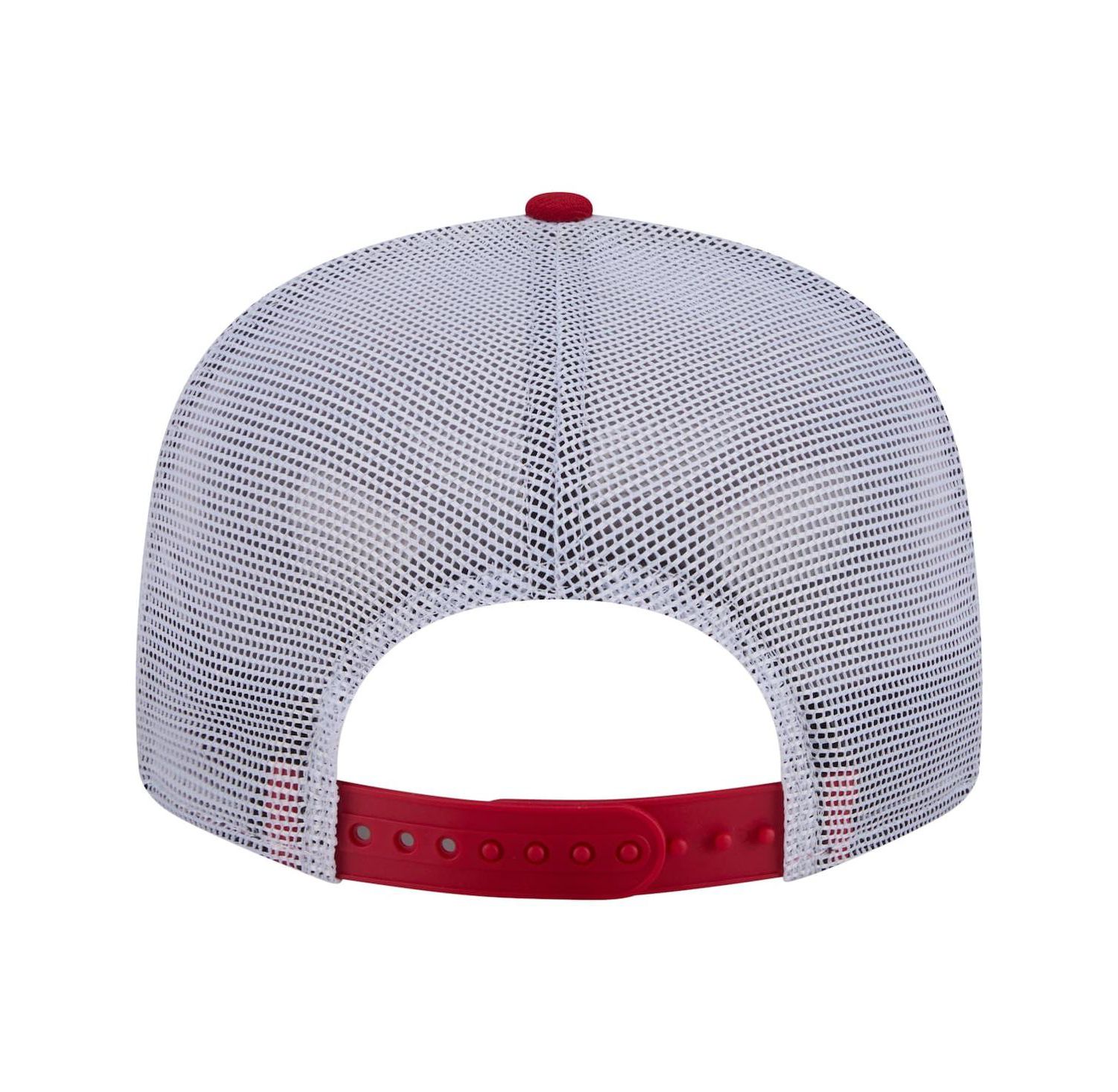 Men's Red Tampa Bay Buccaneers Core Team 9FIFTY Trucker Snapback Hat