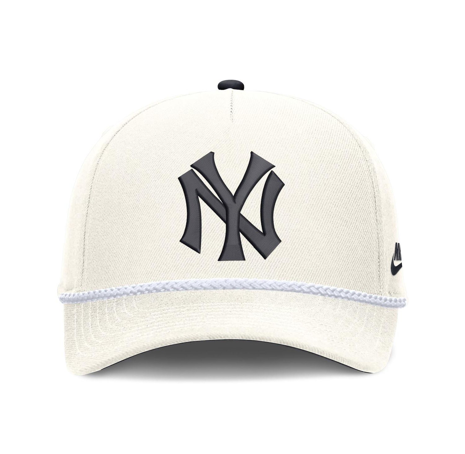 Men's Cream New York Yankees Cooperstown Rise Adjustable Hat