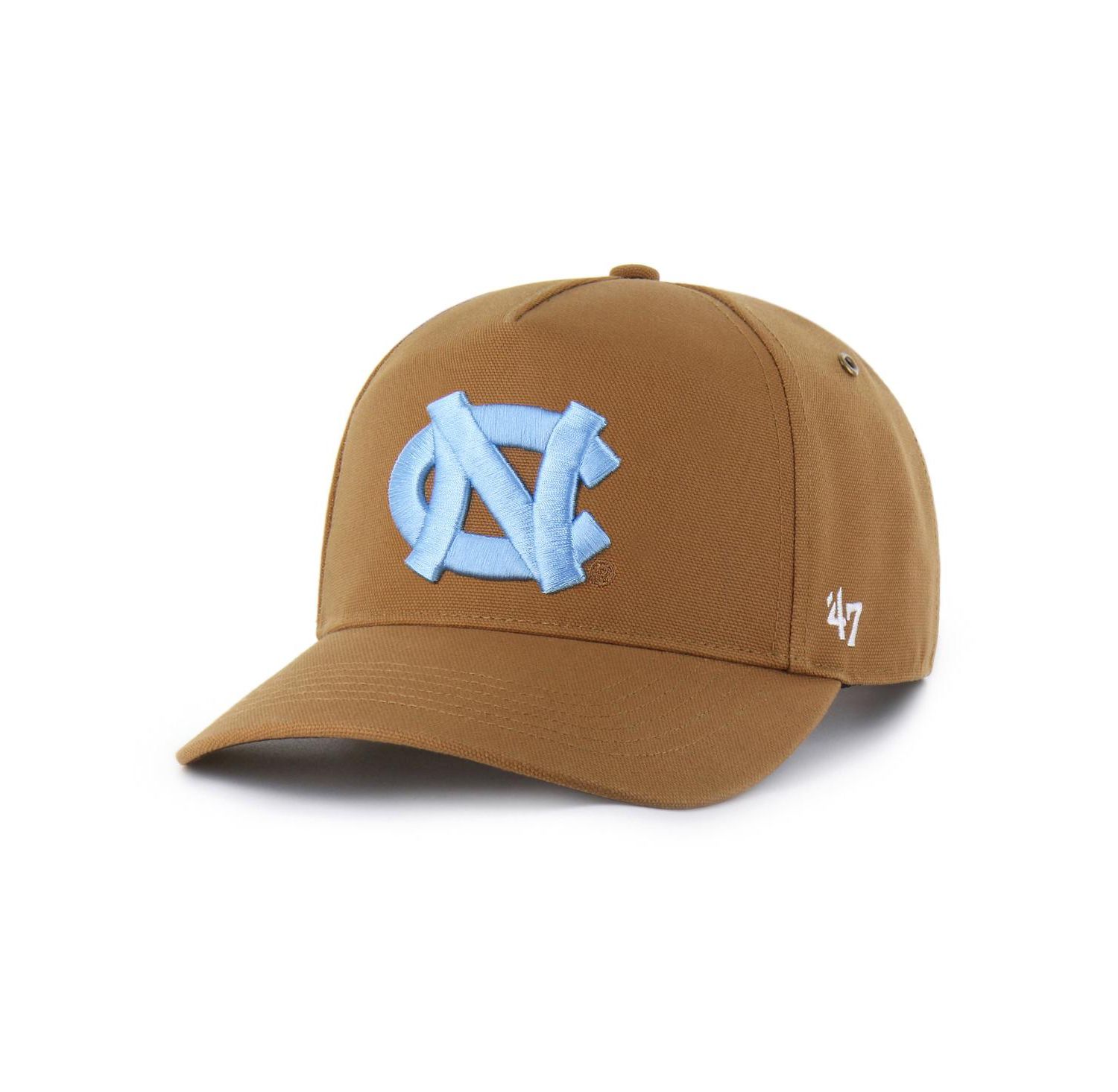 X Carhartt Men's and Women's Brown North Carolina Tar Heels Hitch Adjustable Hat