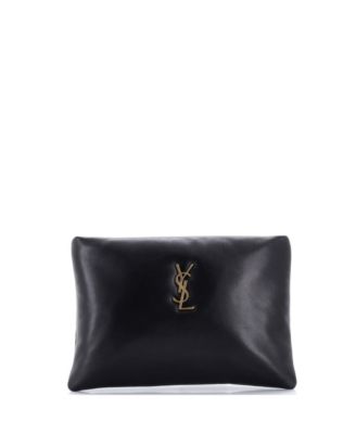 Small Calypso Zip Pouch Leather