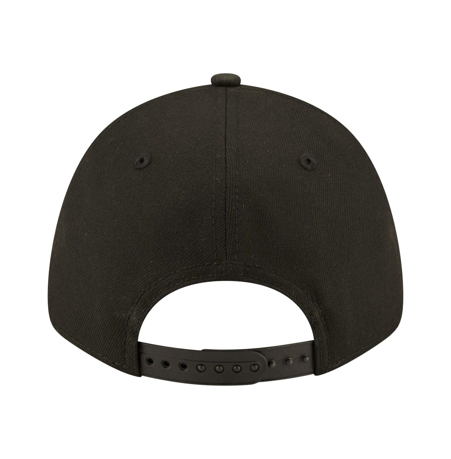 Мужская кепка New Era Black Las Vegas Raiders Core Team 9FORTY Adjustable Hat — фото 4