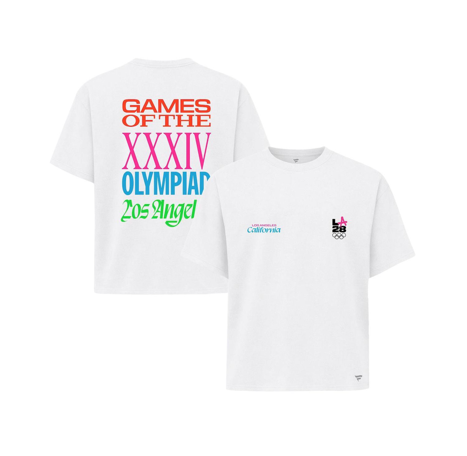 Women's White LA28 Superbloom Collection T-Shirt