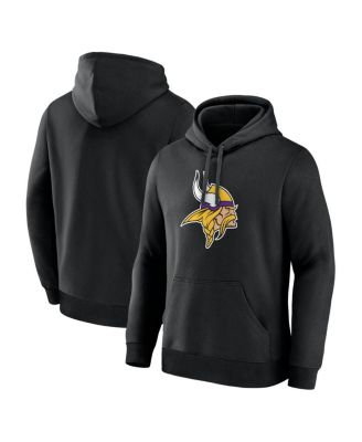 Men's Black Minnesota Vikings Primary Logo Hoodie