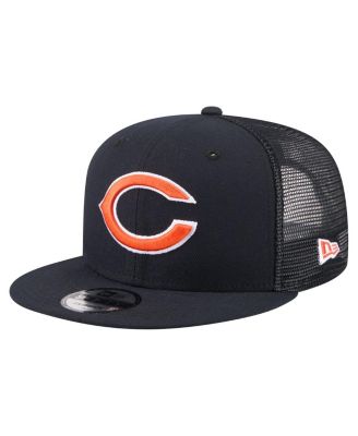 Men's Navy Chicago Bears Core Team 9FIFTY Trucker Snapback Hat
