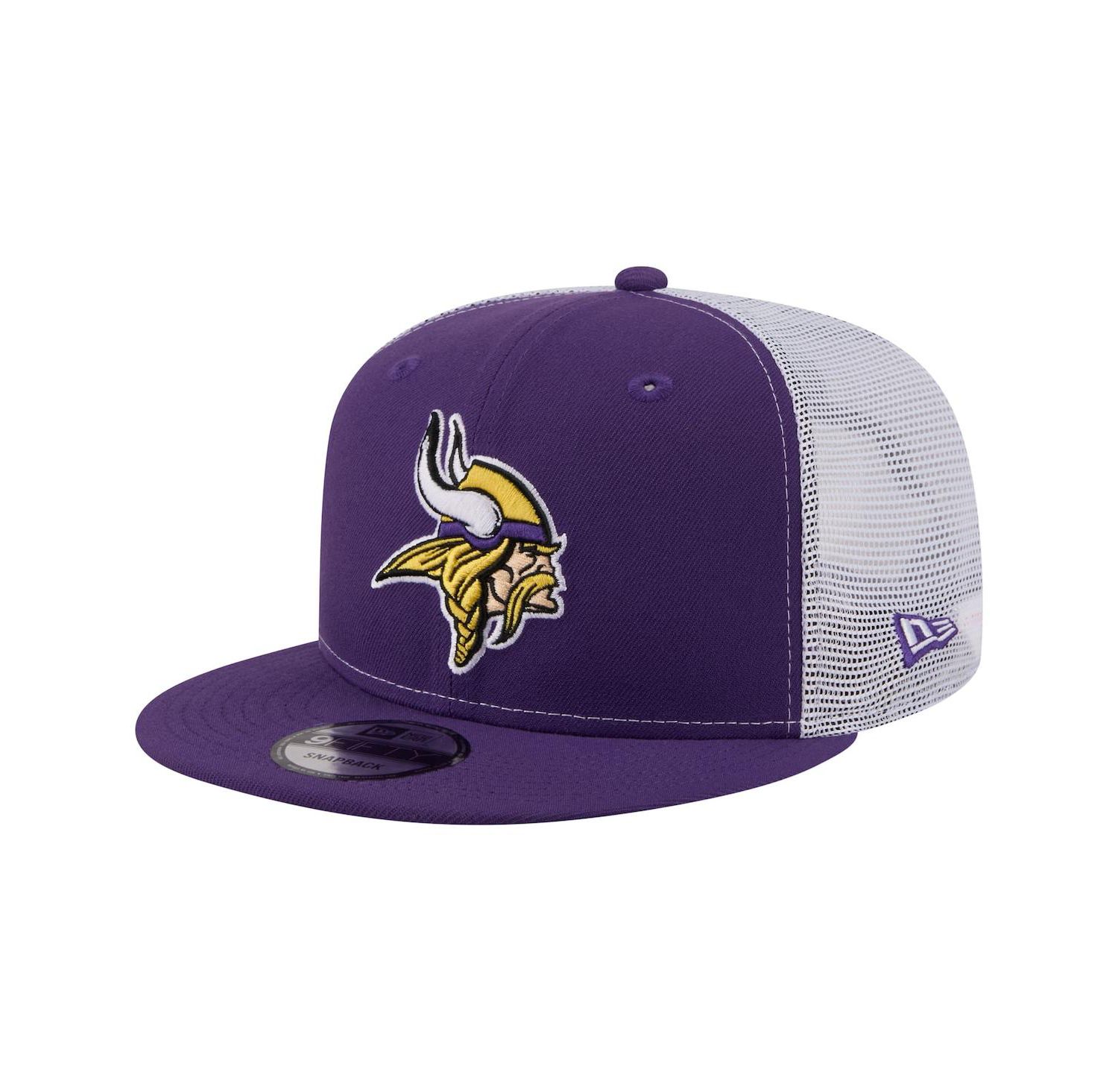 Men's Purple Minnesota Vikings Core Team 9FIFTY Trucker Snapback Hat