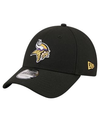 Men's Black Minnesota Vikings Core Team 9FORTY Adjustable Hat