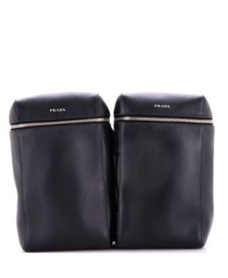 Twin Pocket Backpack Leather