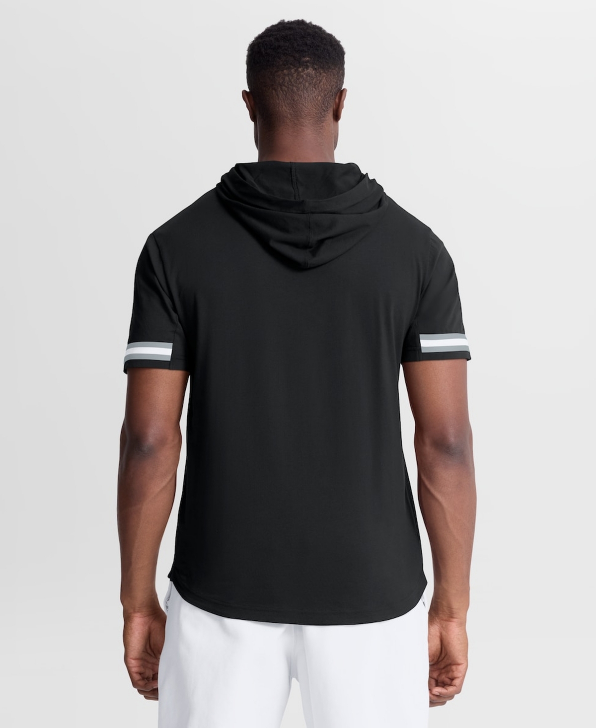 Fanatics Men's Black Las Vegas Raiders Optimal Play Short Sleeve Hooded T-Shirt