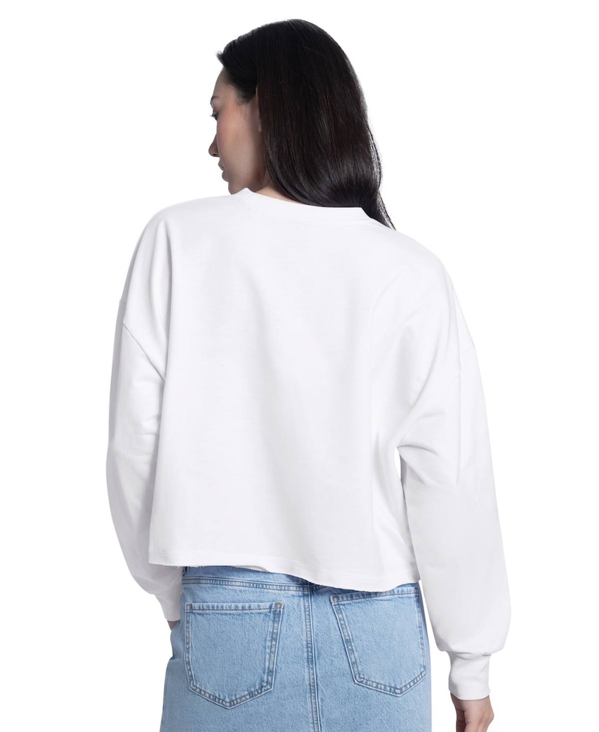 G-iii 4Her by Carl Banks Women's White Arizona Diamondbacks Bleachers Cropped Pullover Sweatshirt