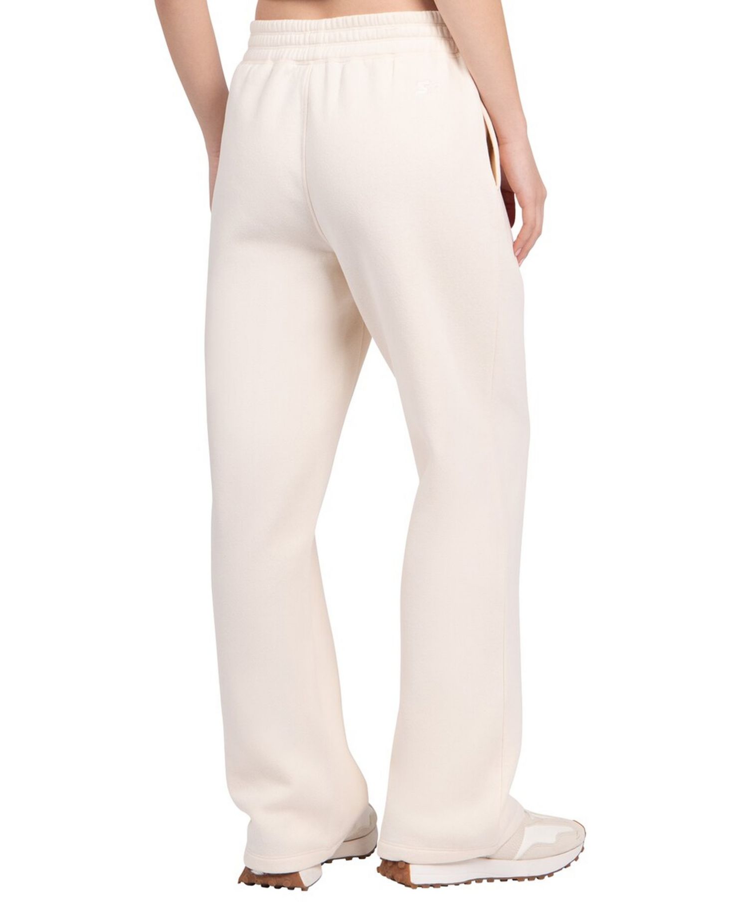 Women's Cream Washington Commanders Pastel High Waisted Travel Fleece Pants
