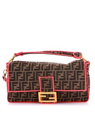 Large Baguette NM Bag Zucca Canvas
