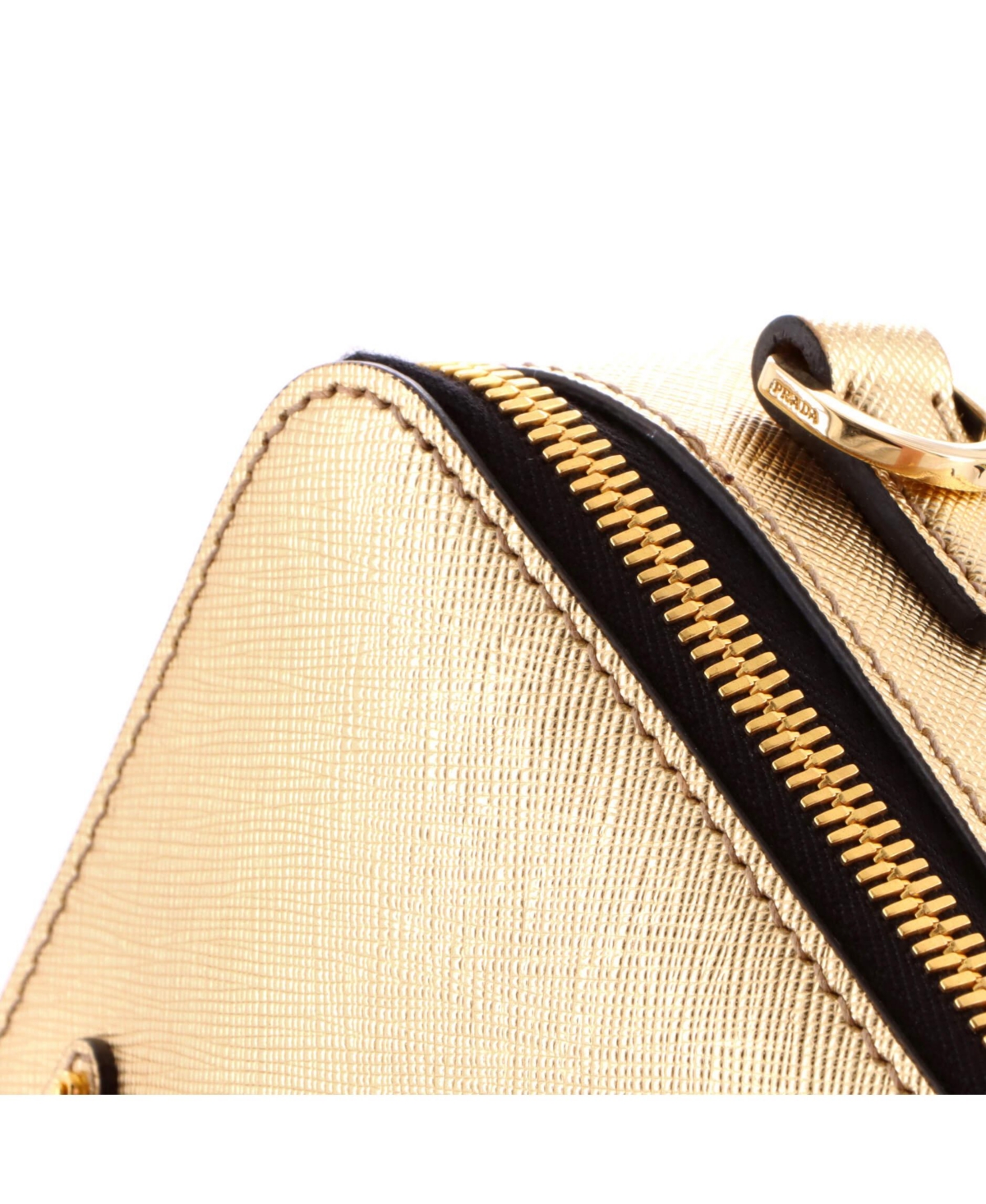 Pre-Owned Prada Mini Brique Camera Crossbody Bag Saffiano Leather