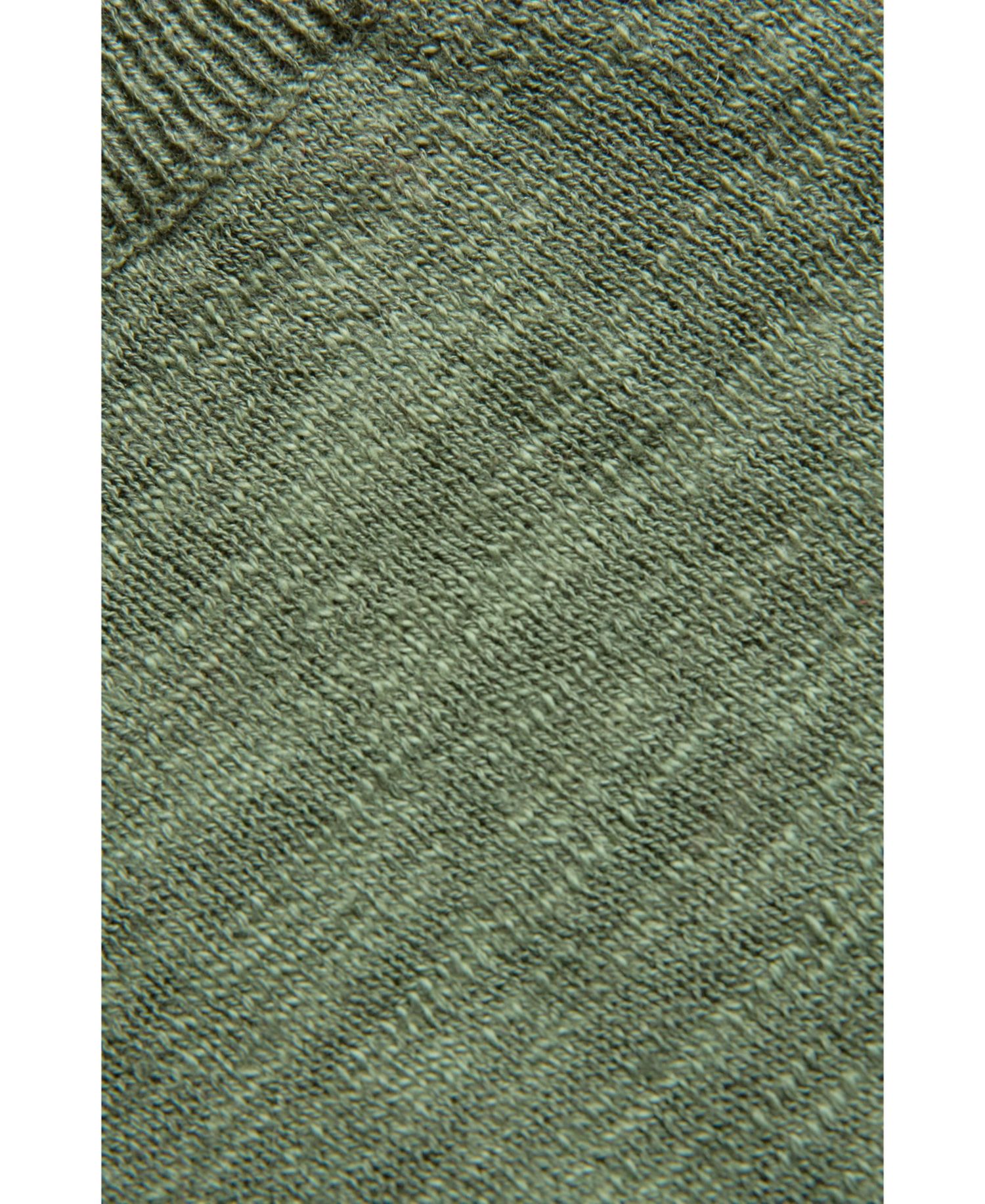 Women's 3/4 Sleeve Linen Blend Crew Neck Top