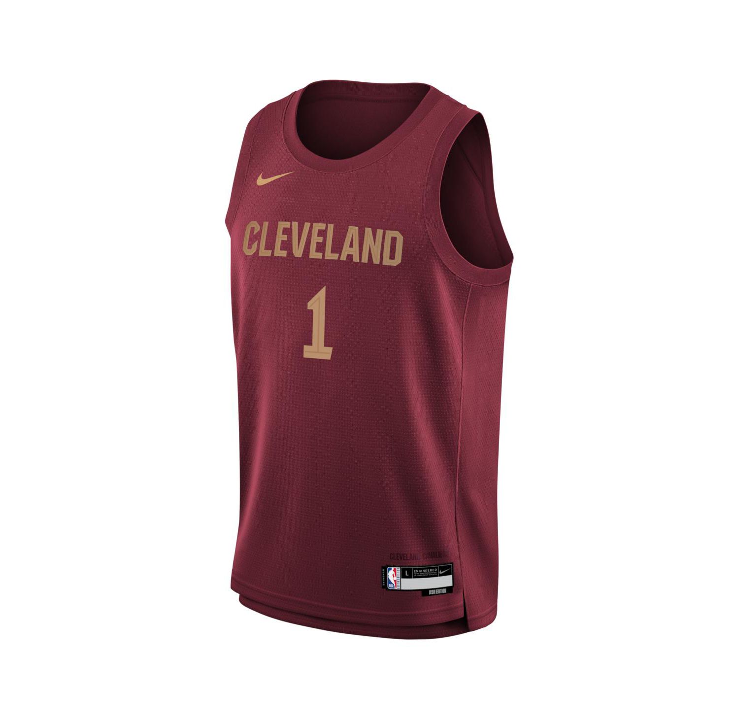 Big Boys and Girls James Harden Wine Cleveland Cavaliers Swingman Jersey - Icon Edition