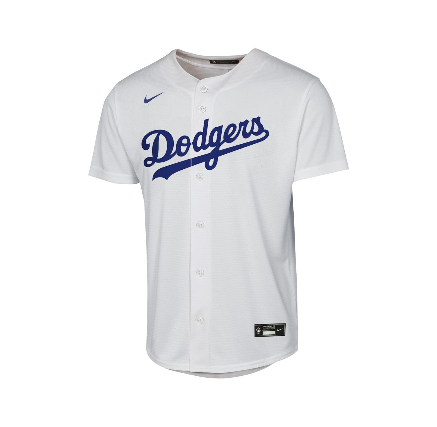 Big Boys and Girls Edwin Díaz White Los Angeles Dodgers Baseline Jersey