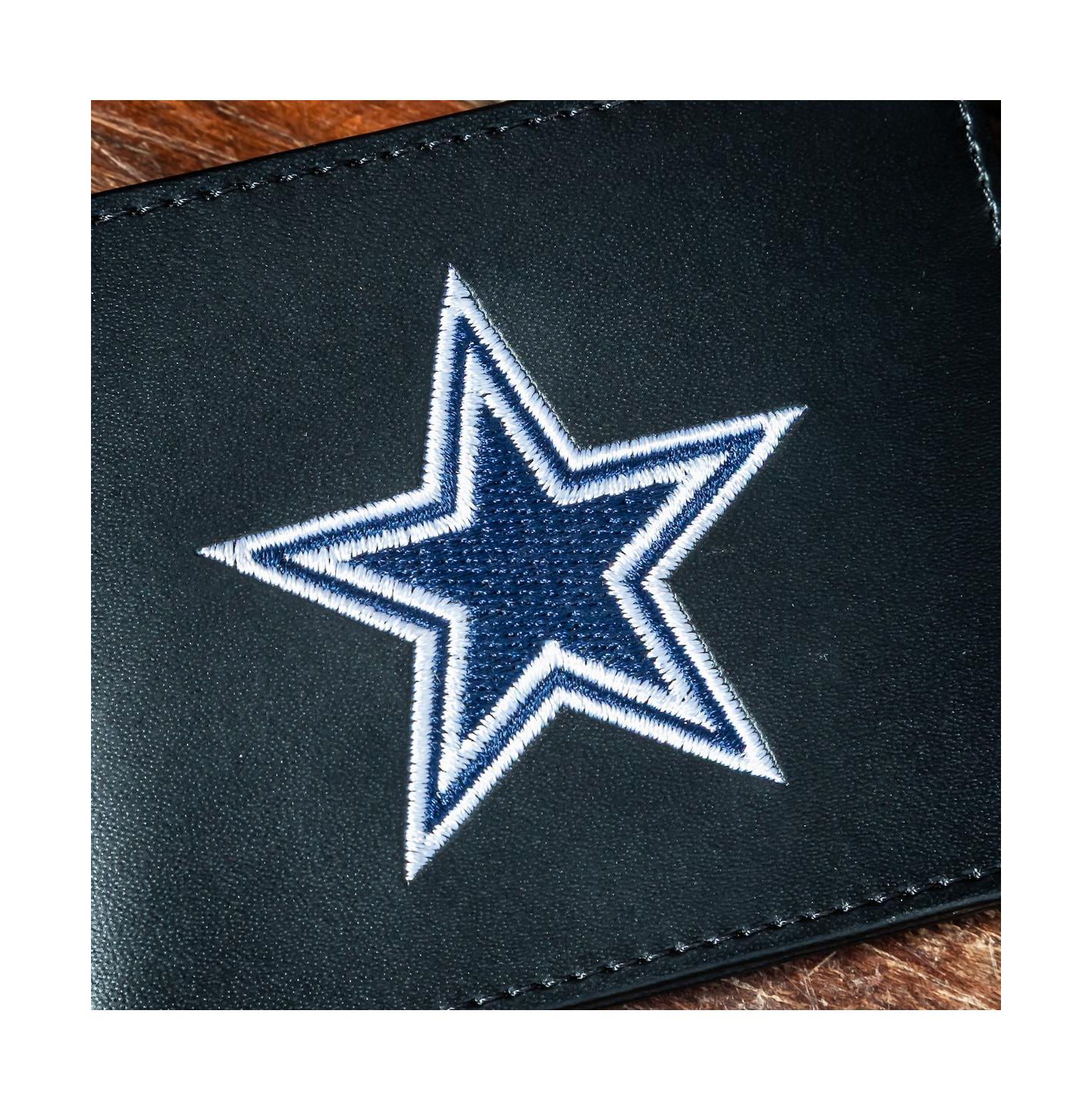 Мужской двойной кошелёк Evergreen Enterprises Dallas Cowboys из экокожи с вышивкой — фото 2
