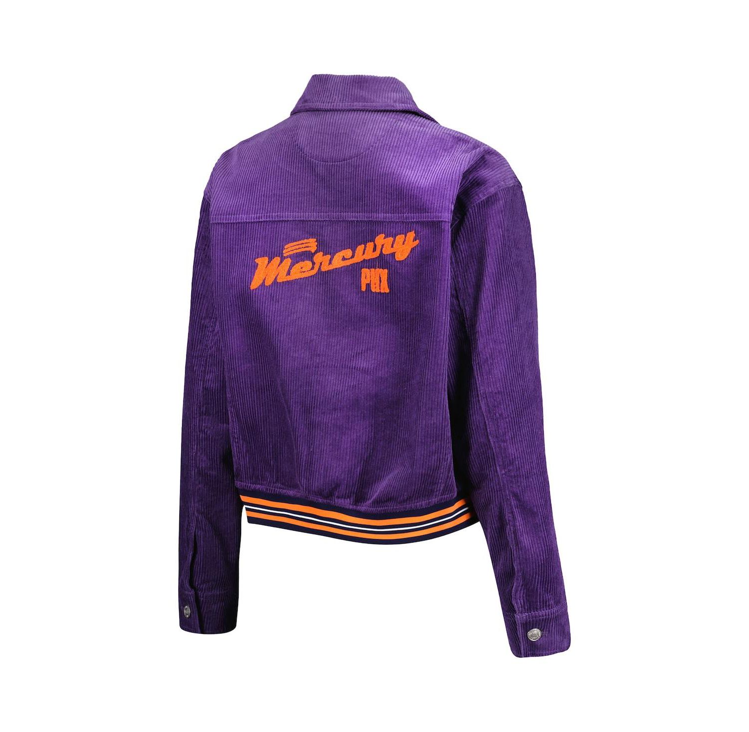 Women's Purple Phoenix Mercury Corduroy Button-Up Shacket