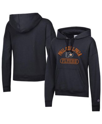 Women's Black Philadelphia Flyers Arched Pill Box Hoodie