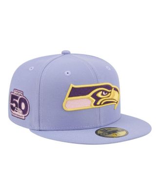 Men's Light Purple Seattle Seahawks Lavender Bloom 59FIFTY Fitted Hat