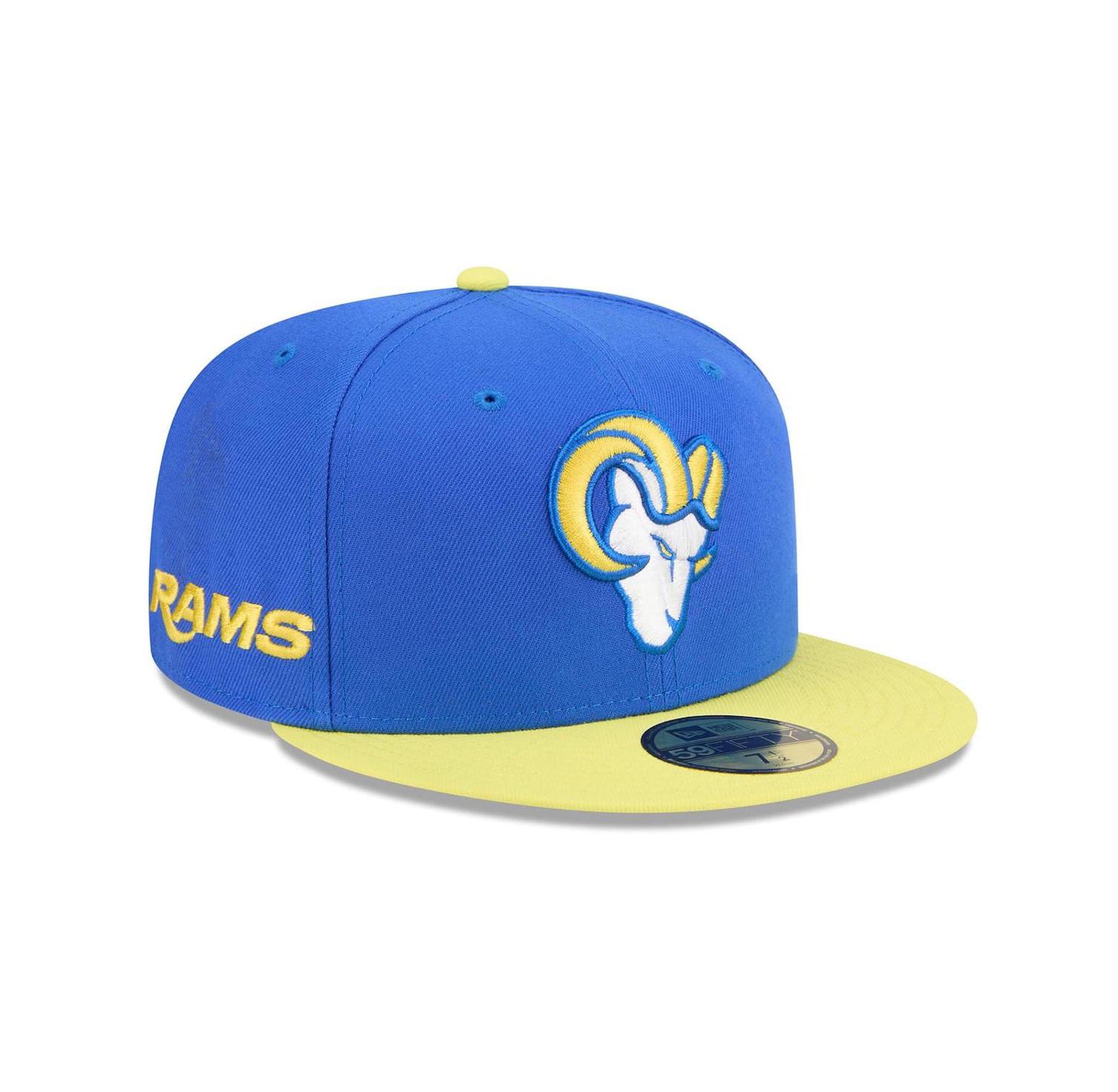Men's Royal/Gold Los Angeles Rams 59FIFTY Fitted Hat