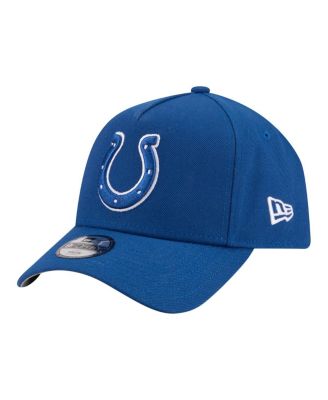 Big Boys and Girls Royal Indianapolis Colts 9FORTY A-Frame Adjustable Hat