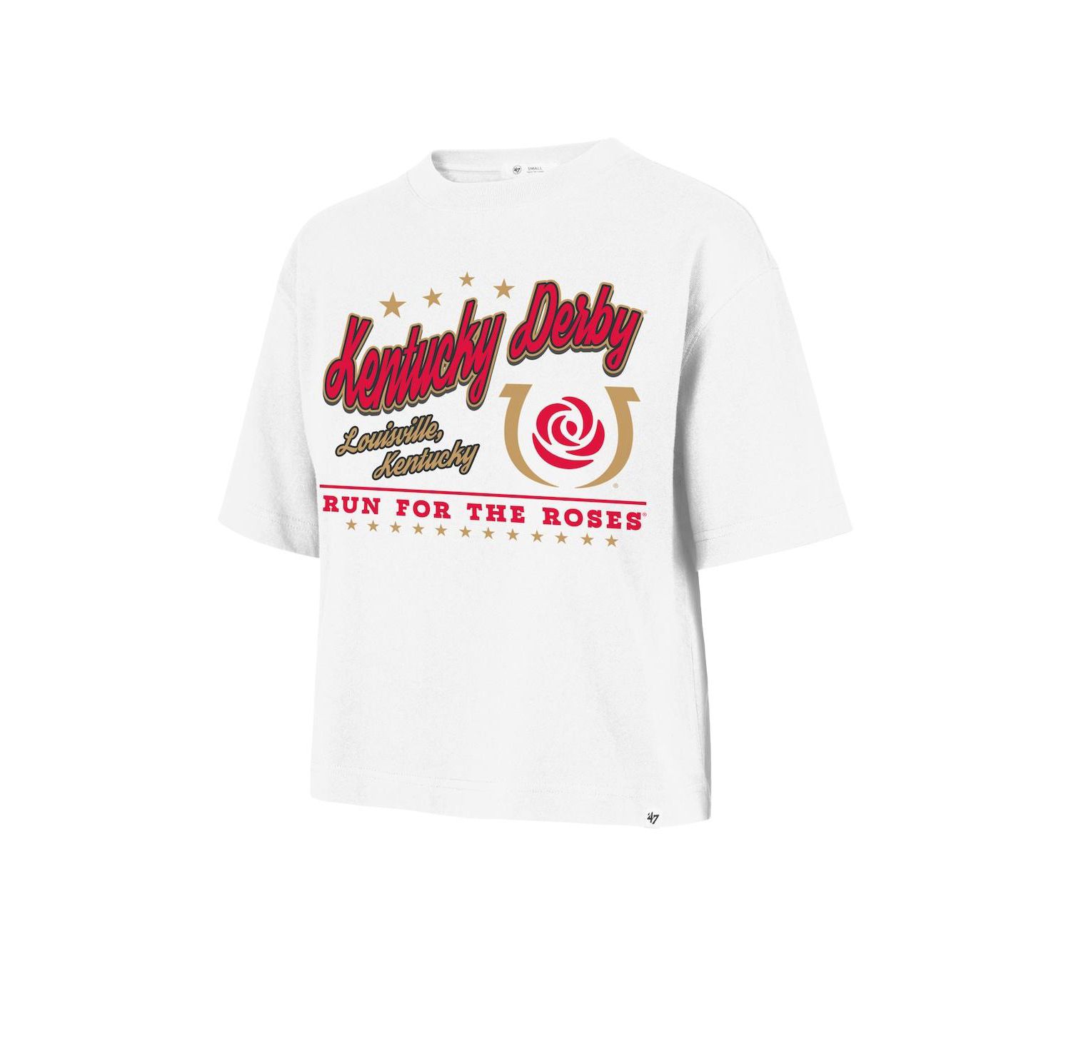 Women's White Kentucky Derby Reed City T-Shirt