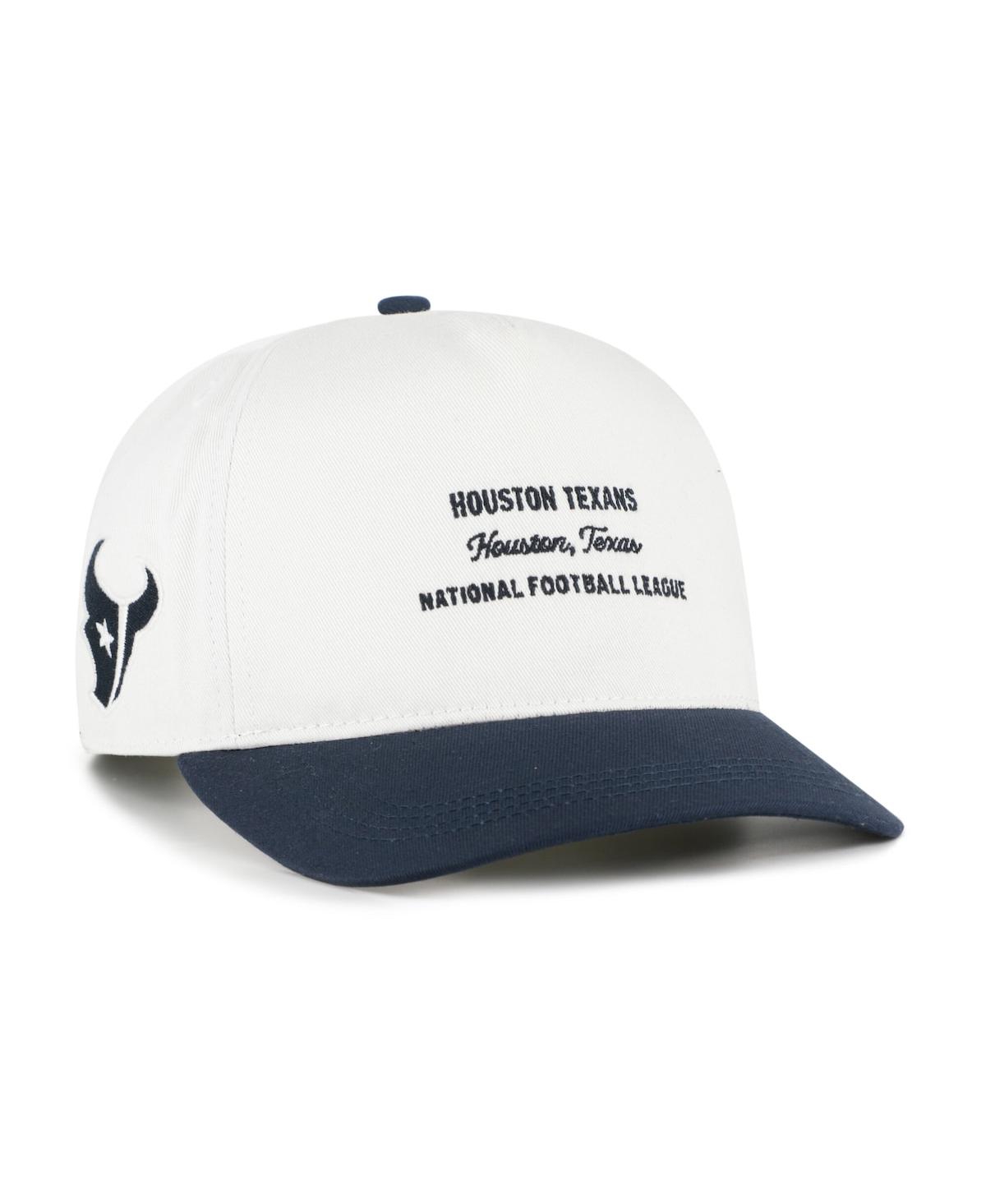 '47 Brand Men's White Houston Texans Contemporary Two-Tone Hitch Adjustable Hat - White