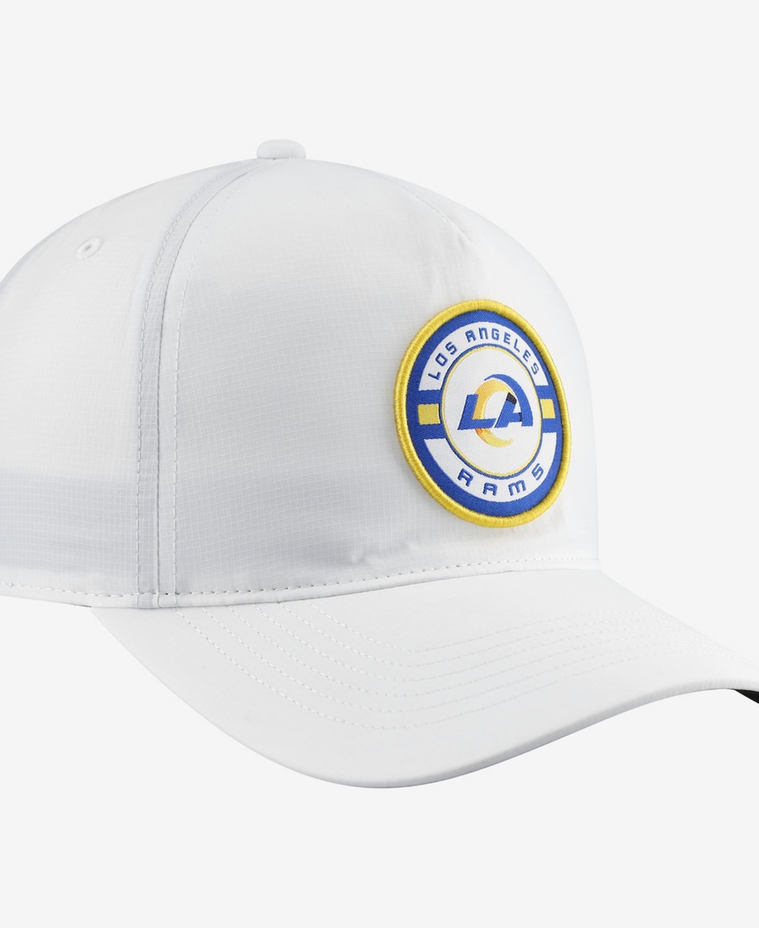 Men's White Los Angeles Rams Strand Adjustable Hitch Hat