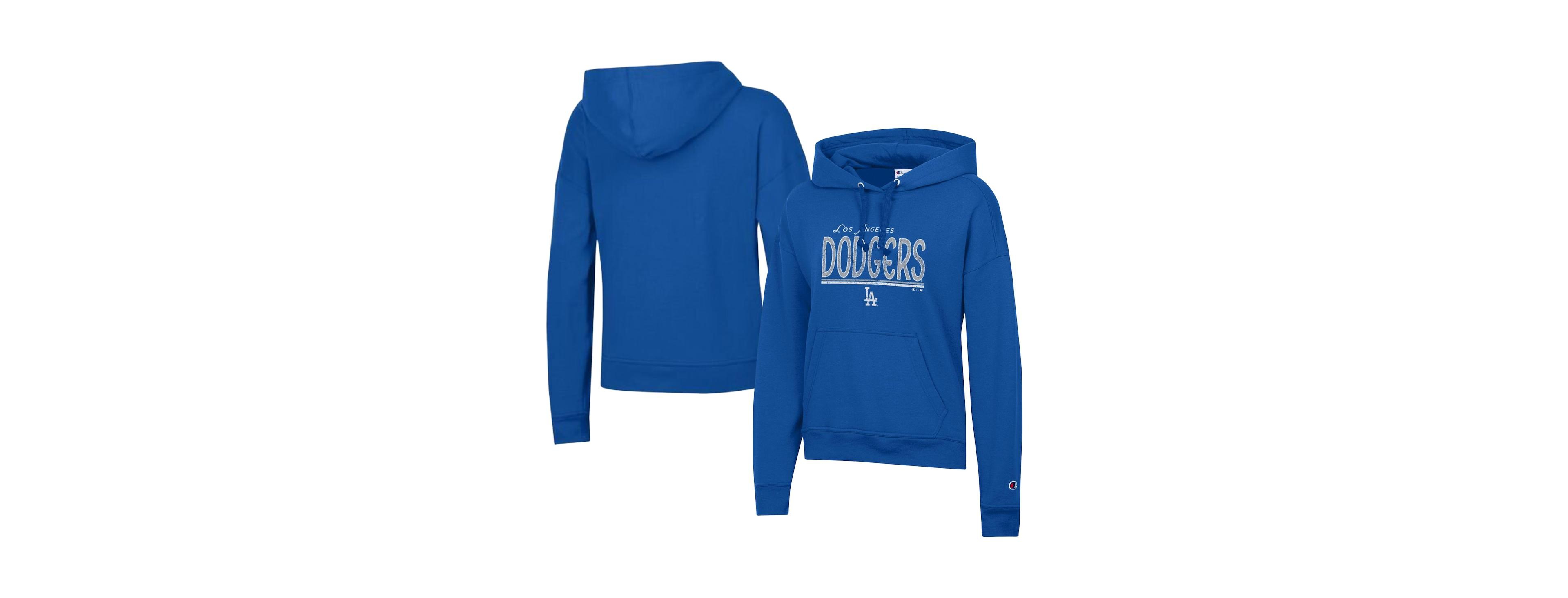 Champion Women's Royal Los Angeles Dodgers Powerblend Hoodie
