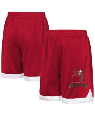 Big Boys and Girls Red Tampa Bay Buccaneers All Star Mesh Shorts