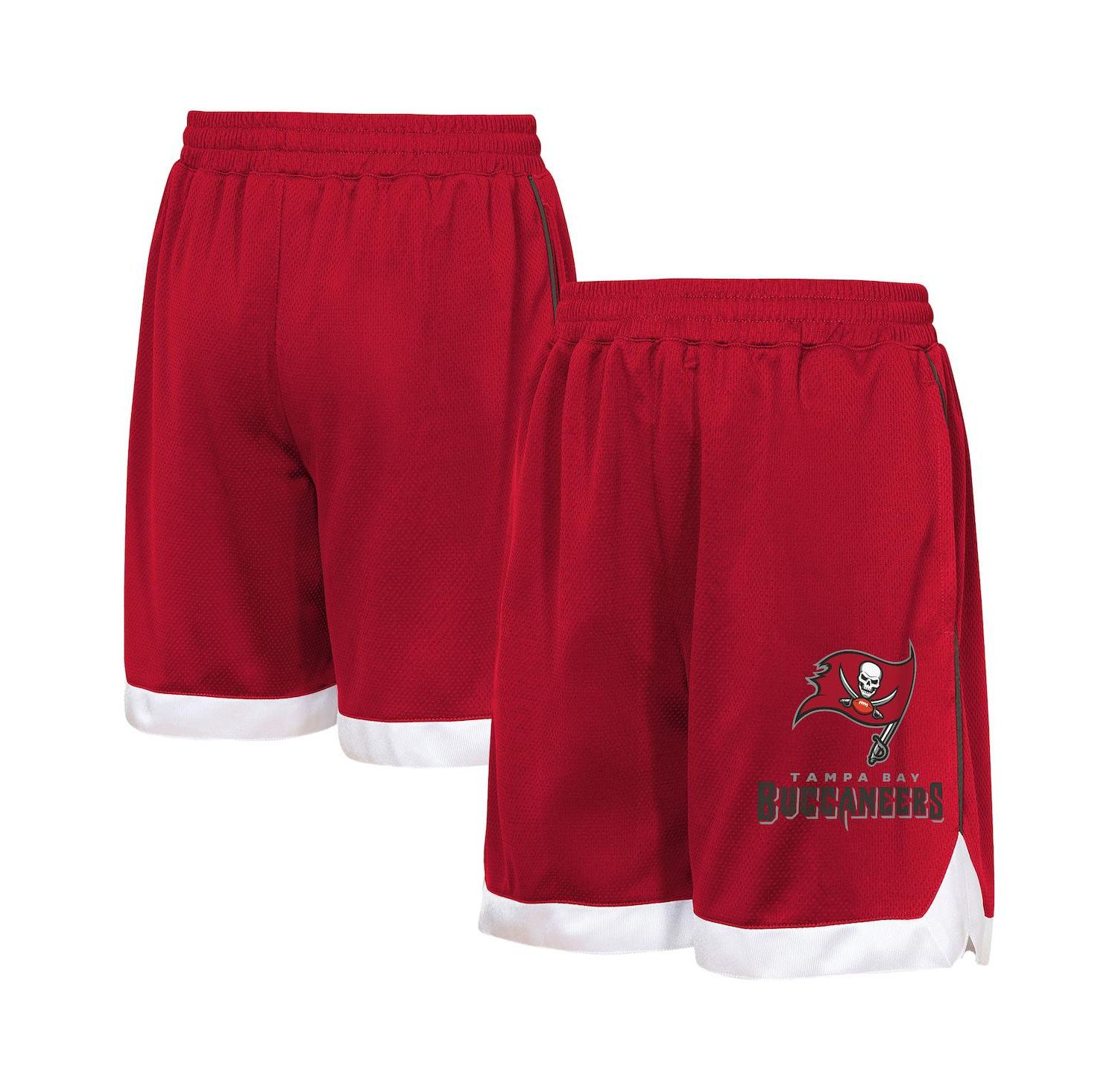 Big Boys and Girls Red Tampa Bay Buccaneers All Star Mesh Shorts